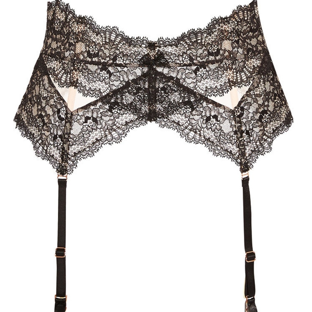 $155 New Myla heritage lace suspender garter w tag